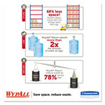 WypAll® General Clean X60 Cloths, POP-UP Box, 8.34 x 16.8, White, 118/Box, 10 Boxes/Carton view 4