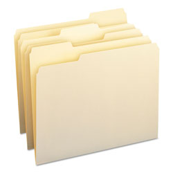 Smead Manila File Folders, 1/3-Cut Tabs, Letter Size, 100/Box (SMD10330)