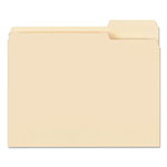 Smead Manila File Folders, 1/3-Cut Tabs, Right Position, Letter Size, 100/Box view 1
