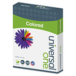Universal Deluxe Colored Paper, 20 lb Bond Weight, 8.5 x 11, Blue, 500/Ream view 2