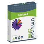 Universal Deluxe Colored Paper, 20 lb Bond Weight, 8.5 x 11, Blue, 500/Ream view 4
