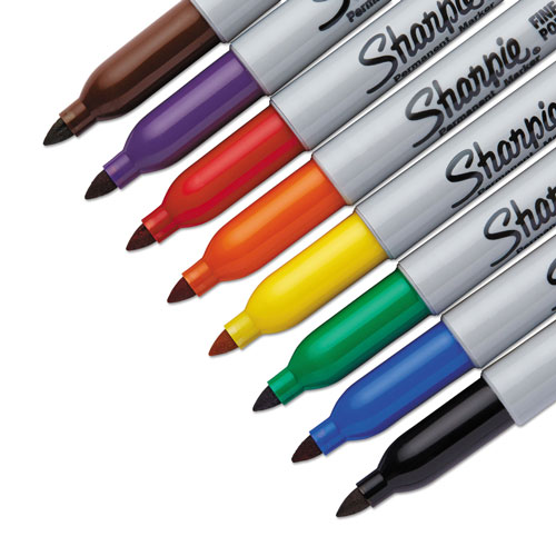 Sharpie® Fine Tip Permanent Marker, Assorted Colors, 8/Set