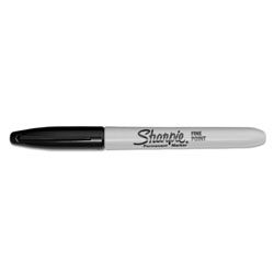 Sharpie® Fine Tip Permanent Marker, Black (SAN30001EA)
