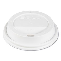 Solo Traveler Cappuccino Style Dome Lid, Fits 10oz Cups, White, 100/Pack, 10 Packs/Carton (SCCTL31R2)