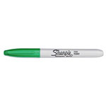Sharpie® Fine Tip Permanent Marker, Green, Dozen view 1