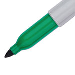 Sharpie® Fine Tip Permanent Marker, Green, Dozen view 3