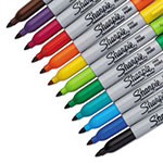 Sharpie® Fine Tip Permanent Marker, Assorted Colors, 12/Set view 3