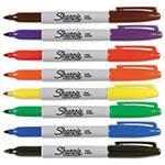 Sharpie® Fine Tip Permanent Marker, Assorted Colors, 8/Set view 5
