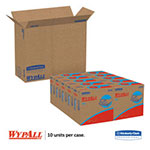 WypAll® General Clean X60 Cloths, POP-UP Box, 8.34 x 16.8, White, 118/Box, 10 Boxes/Carton view 5