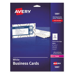 avery business cards template full bleed