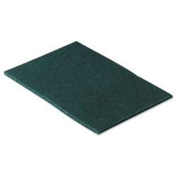 Scotch Brite® Commercial Scouring Pad 96, 6 x 9, Green, 10/Pack (MMM96CC)