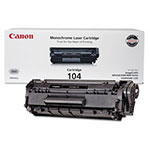 Canon 104 (104) Toner, 2000 Page-Yield, Black view 1
