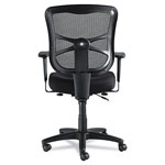 Alera Elusion Series Mesh Mid-Back Swivel/Tilt Chair, Supports up to 275 lbs., Black Seat/Black Back, Black Base view 3