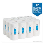 Pacific Blue Select Perforated Paper Towel, 8 4/5x11, White, 250/Roll, 12 RL/CT view 3