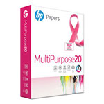 HP MultiPurpose20 Paper, 96 Bright, 20lb, 8-1/2 x 11, White, 500 Sheets/Ream view 1