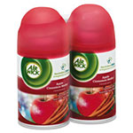 Air Wick Freshmatic Ultra Spray Refill, Apple Cinnamon Medley, Aerosol, 5.89 oz, 2/Pack, 3 Packs/Carton view 1