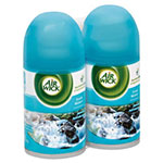 Air Wick Freshmatic Ultra Spray Refill, Fresh Waters, Aerosol, 5.89 oz, 2/Pack 3 Packs/Carton view 1