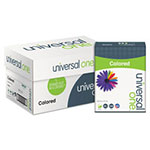 Universal Deluxe Colored Paper, 20 lb Bond Weight, 8.5 x 11, Green, 500/Ream view 1