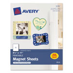 Avery Printable Magnet Sheets, 8.5 x 11, White, 5/Pack orginal image