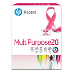 HP MultiPurpose20 Paper, 96 Bright, 20lb, 8-1/2 x 11, White, 500 Sheets/Ream orginal image