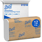 Scott® Essential C Fold Paper Towels (01510) with Fast-Drying Absorbency Pockets, 12 Packs / Case, 200 C Fold Towels / Pack orginal image