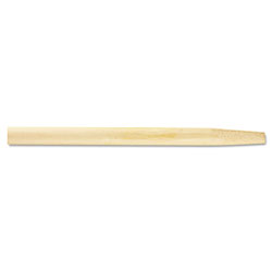 Boardwalk Tapered End Broom Handle, Lacquered Hardwood, 1.13" dia x 54", Natural