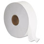 GEN JRT Jumbo Bath Tissue, Septic Safe, 2-Ply, White, 12" Diameter, 1,378 ft Length, 6/Carton