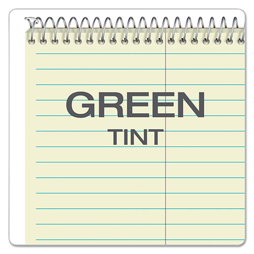 Ampad Steno Pads, Gregg Rule, Tan Cover, 60 Green-Tint 6 x 9 Sheets