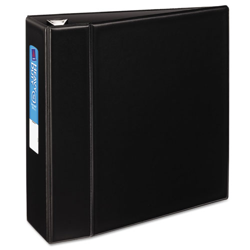 Avery Heavy-Duty Non-View Binder with DuraHinge and Locking One Touch EZD Rings, 3 Rings, 4