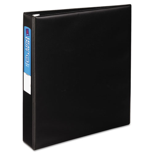 Avery Heavy-Duty Non-View Binder with DuraHinge and One Touch EZD Rings, 3 Rings, 1.5