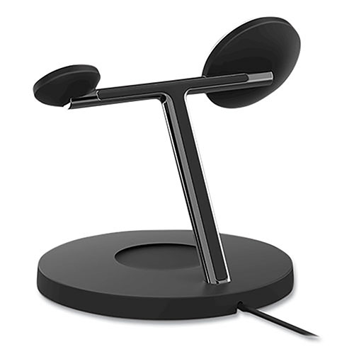 Belkin BOOST↑CHARGE PRO 3-in-1 Wireless Charging Stand with MagSafe - Black  - Apple