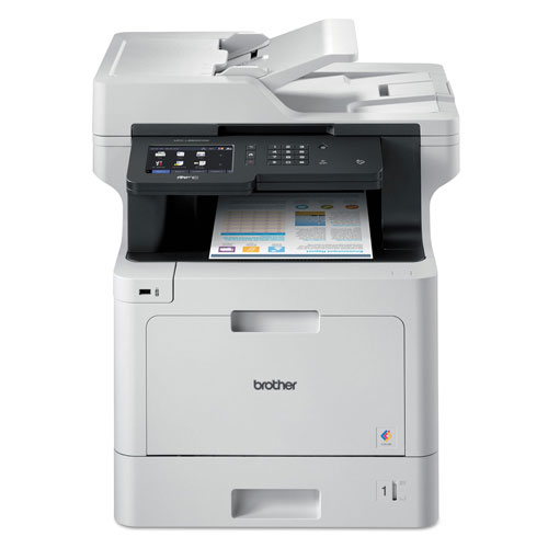 Brother MFCL8900CDW Business Color Laser All-in-One Printer with Duplex Print, Scan, Copy and Wireless Networking