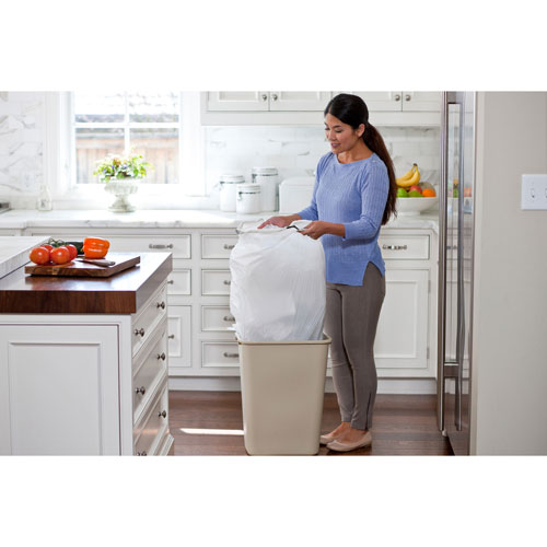 Large 13 Gallon Trash Bags - Household and Kitchen Cleaning