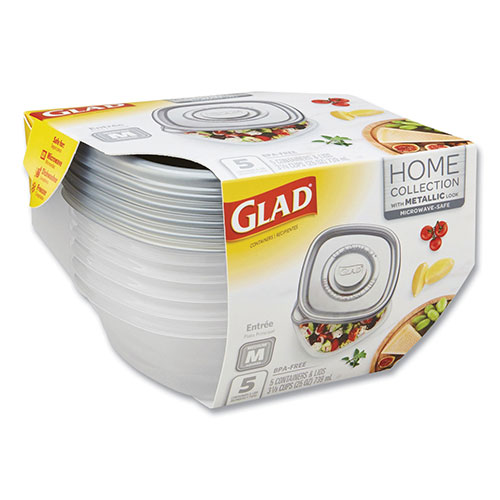 Glad Food Storage Containers and Lids