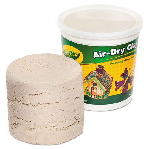 Binney And Smith Inc. Crayola Air-Dry Clay | White, 5 lbs | CYO575055