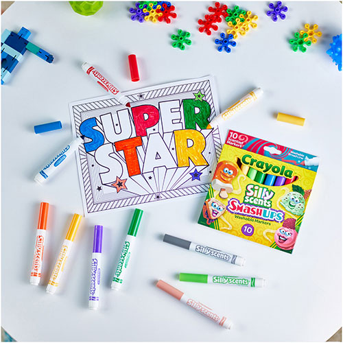 Crayola Super Tips Washable Markers, 100 Count, Bulk, Great for Kids