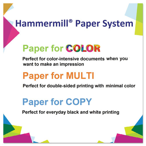 Hammermill Great White 30 Recycled Print Paper, 92 Bright, 20lb, 11 x 17, White, 500/Ream