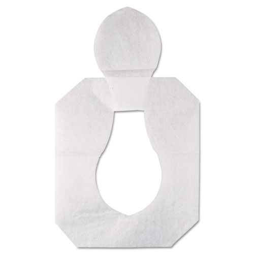Hospeco Health Gards Toilet Seat Covers, Half-Fold, White, 250/Pack, 4 Packs/Carton