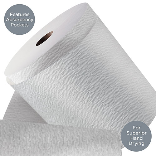 Kleenex Hard Roll Paper Towels (50606) with Premium Absorbency Pockets, 1.75