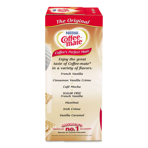 Coffee-Mate® Liquid Coffee Creamer, Original, 0.38 oz Mini Cups, 50/Box