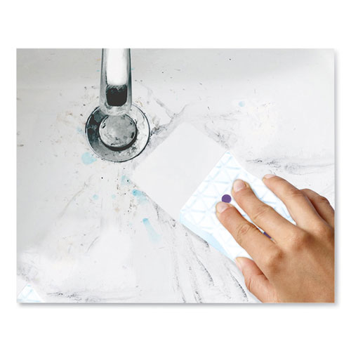 PGC51099 - Magic Eraser Bathroom Scrubber, 4.6 x 2.3, White, 4/Pack