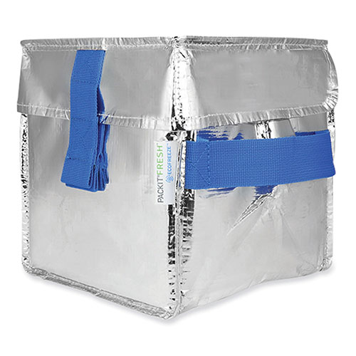 Packit Freezable Grocery Bag - Fresh Stripe