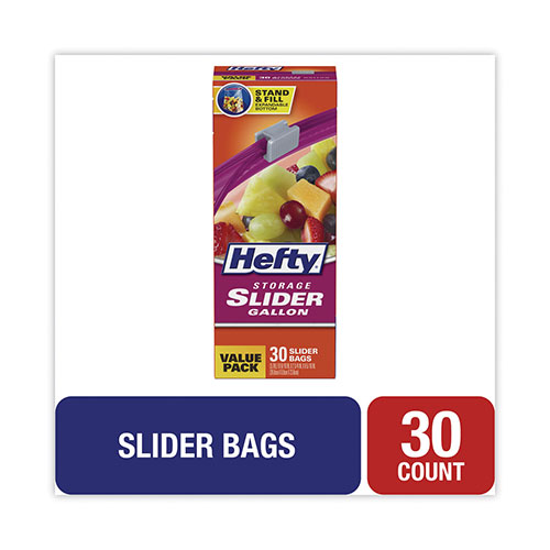 Hefty Slider Bags Sandwich - 35 CT, Baking & Food Storage