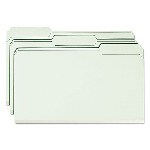 Smead Expanding Recycled Heavy Pressboard Folders, 1/3-Cut Tabs, 2