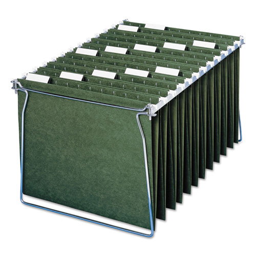 Smead Hanging Folders, Letter Size, 1/5-Cut Tab, Standard Green, 25/Box