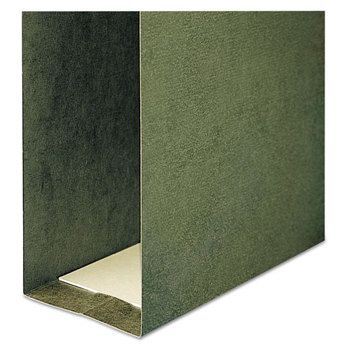 Smead Box Bottom Hanging File Folders, Letter Size, Standard Green, 25/Box