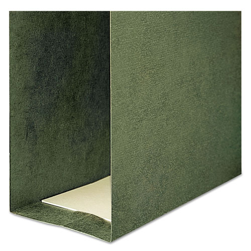 Smead Box Bottom Hanging File Folders, Legal Size, Standard Green, 25/Box