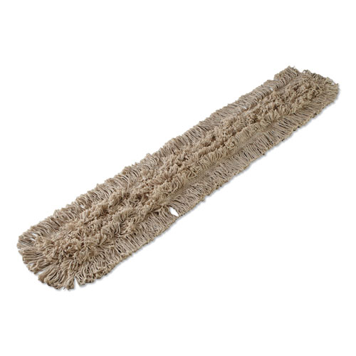 Boardwalk Industrial Dust Mop Head, Hygrade Cotton, 60w x 5d, White