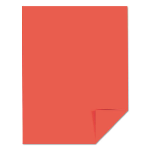 Astrobrights Color Paper, 24 lb, 8.5 x 11, Rocket Red, 500/Ream