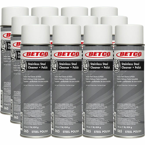 Betco Aerosol Stainless Steel Cleaner and Polish